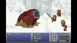 Final Fantasy Vi Advance - Dragons Den - Abyss Worm