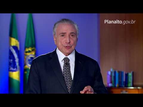 Mensagem do presidente Michel Temer