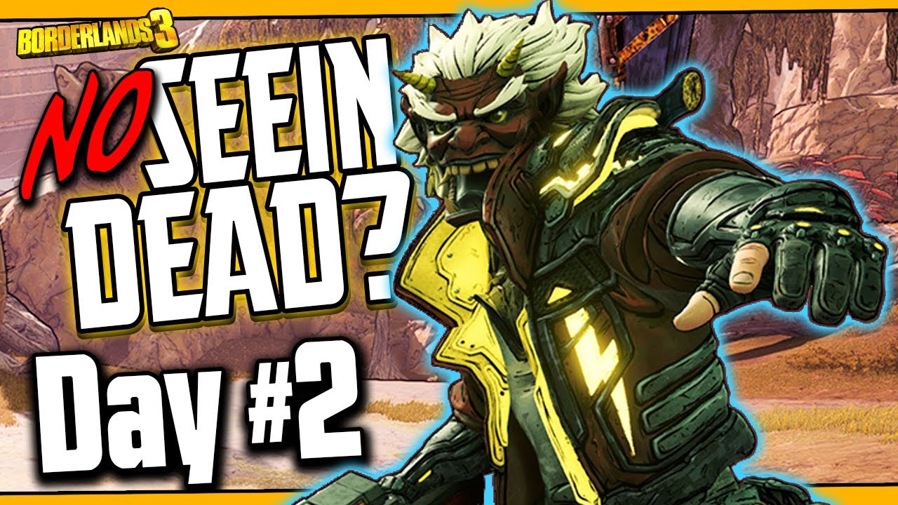 Borderlands 3 | No Seein' Dead Zane Challenge | Day #2