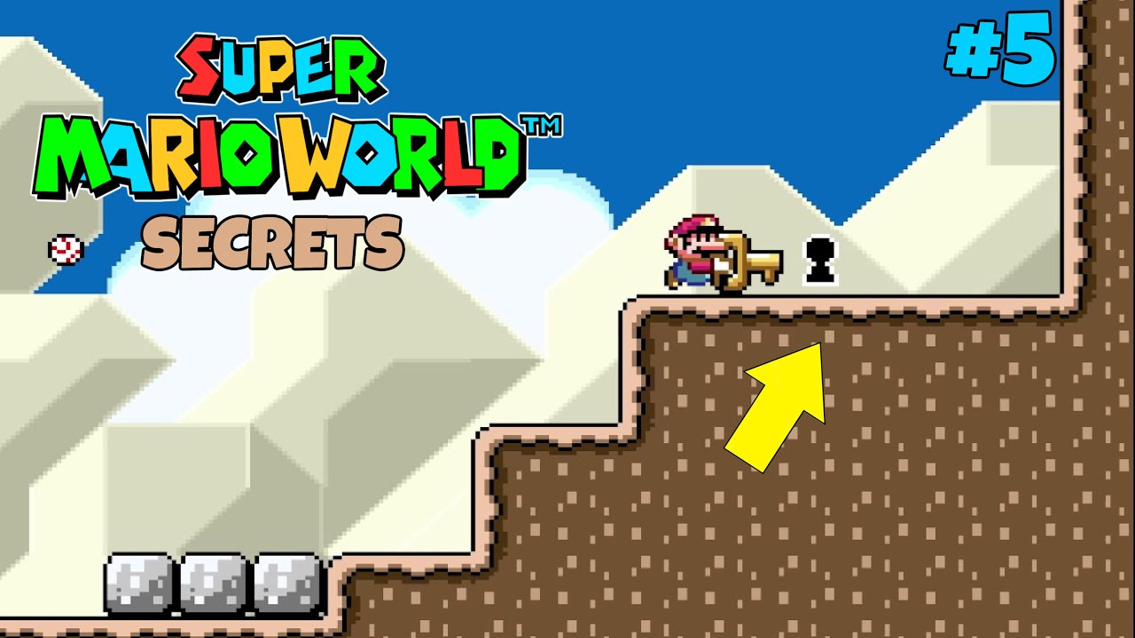 Super Mario World - Chocolate Island - All Secrets (No Commentary) #5