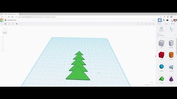 Part 1 - Designing a Christmas Tree in Tinkercad