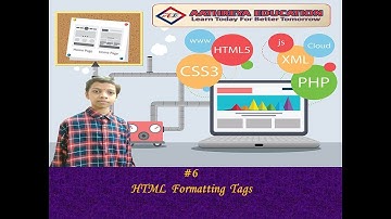HTML Formatting Tags  #6 | HTML Tutorial | Aathreya Education