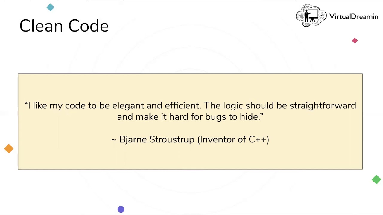 Clean code to make Uncle Bob proud! - YouTube