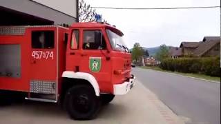 Wyjazd Alarmowy Gba Star 244 Do Pożaru Budynku Mieszkalnego W Kamienicy.