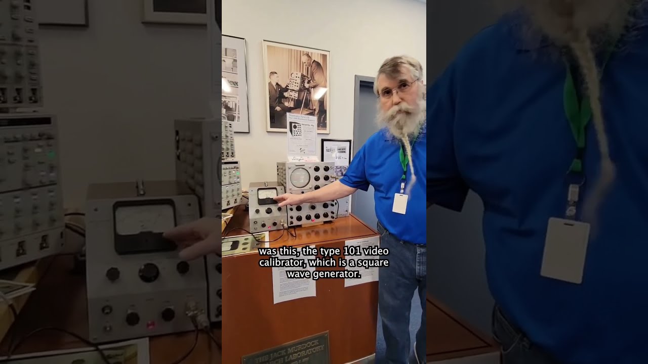 First Tektronix Oscilloscope 