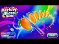 PERFECT SLICES GAME EVENT LIVE🍇🍆🍎🍅🍉🥭🍍🍌 #shorts​ #live​