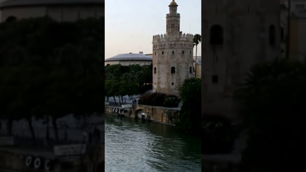 Torre del Oro de Sevilla en Time lapse