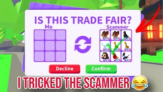 She Tried To SCAM People But I Ruined Her Plan In Adopt Me! 😂