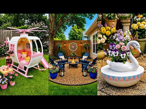 ASMR Construction TikTok 🪴| Genius Ideas With Household Materials #asmr #diy #house #homedecor