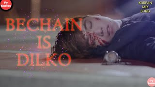 #Fyseries#top#sad Bechain is dil ko | Tumne sambhala | 💓 touching sad song and love story korean mix