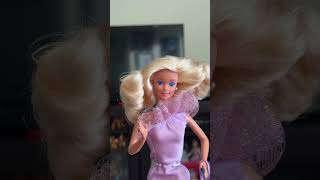 VINTAGE 80’S BARBIE AND BARBIE FASHION REVIEW! PARTY LACE BARBIE and BARBIE JEANS LOOK FASHION!!