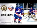 Bruins @ Islanders 2/25/21 | NHL Highlights