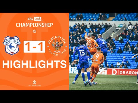 Cardiff Blackpool Goals And Highlights