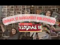 Vlogmas 18  rangement de bibliothque et unhaul des enfers  