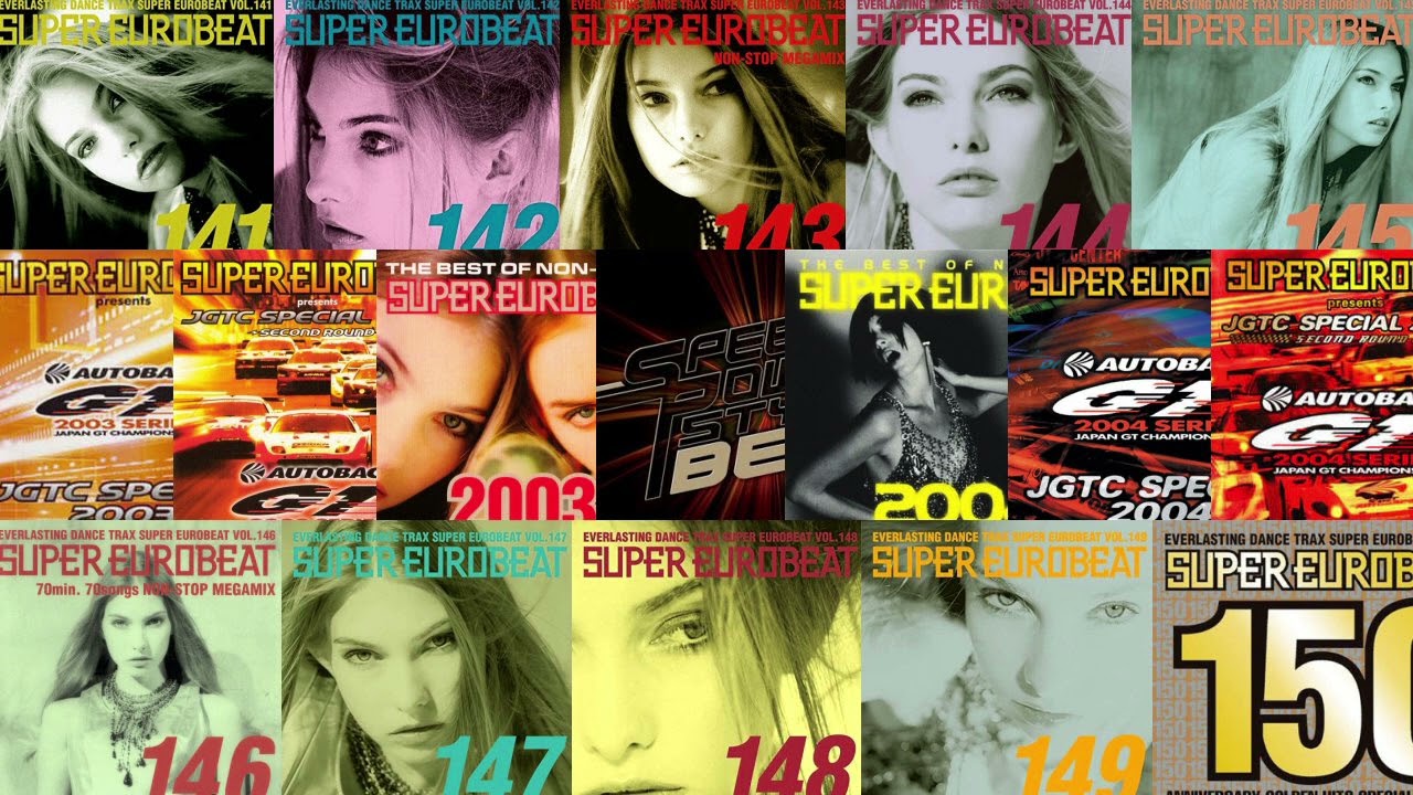 SUPER EUROBEAT No. 141-150 Non-Stop Selection