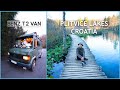 HUGE Benz T2 Van &amp; Bewildering Lakes of PLITVICE in CROATIA (UNESCO Site) - VANLIFE in Europe E33