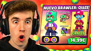 COMPRO Y MAXEO a *OLLIE* NUEVO BRAWLER QUE HIPNOTIZA en BRAWL STARS