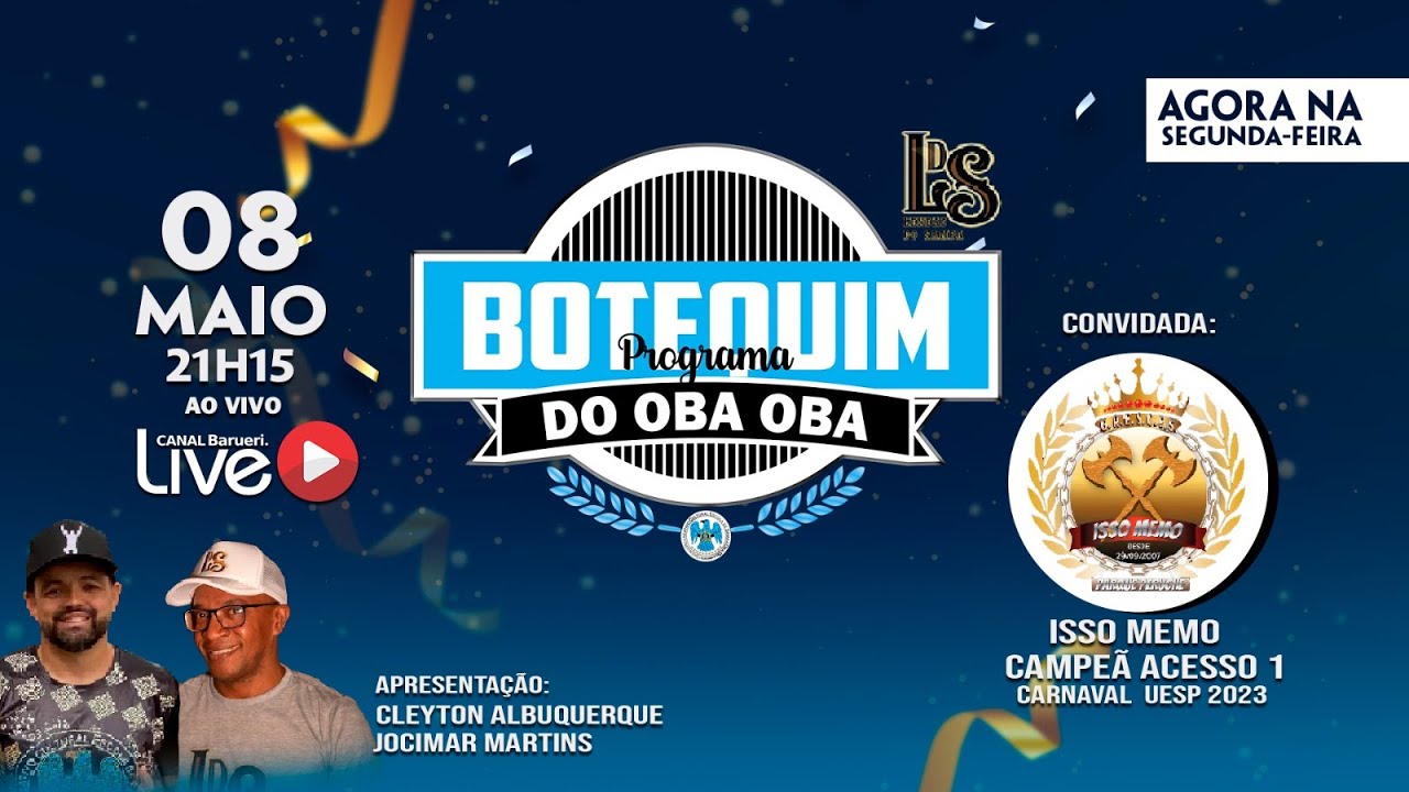Isso Memo | Botequim Do Oba Oba
