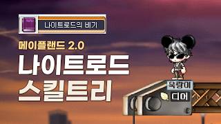 Night Lord Skill Tree After Temple of Time, Here's What Changed [MapleLand 2.0]