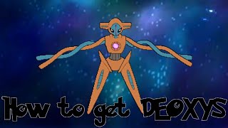 How to get Deoxys in Pokémon Omega Ruby and Alpha Sapphire