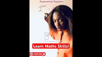 How to solve Exponential Equations| Indices. #viralmathshorts