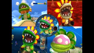 Evolution of Dino Piranha Battles in Mario Games (2007 - 2020)