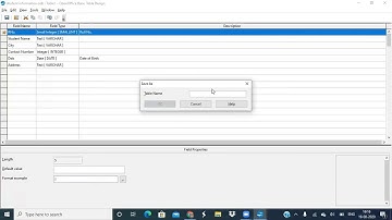 TABLE CREATION IN OPEN OFFICE BASE {PART-1}