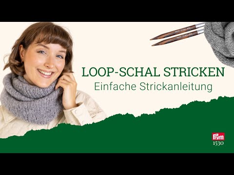 Loop-Schal stricken |