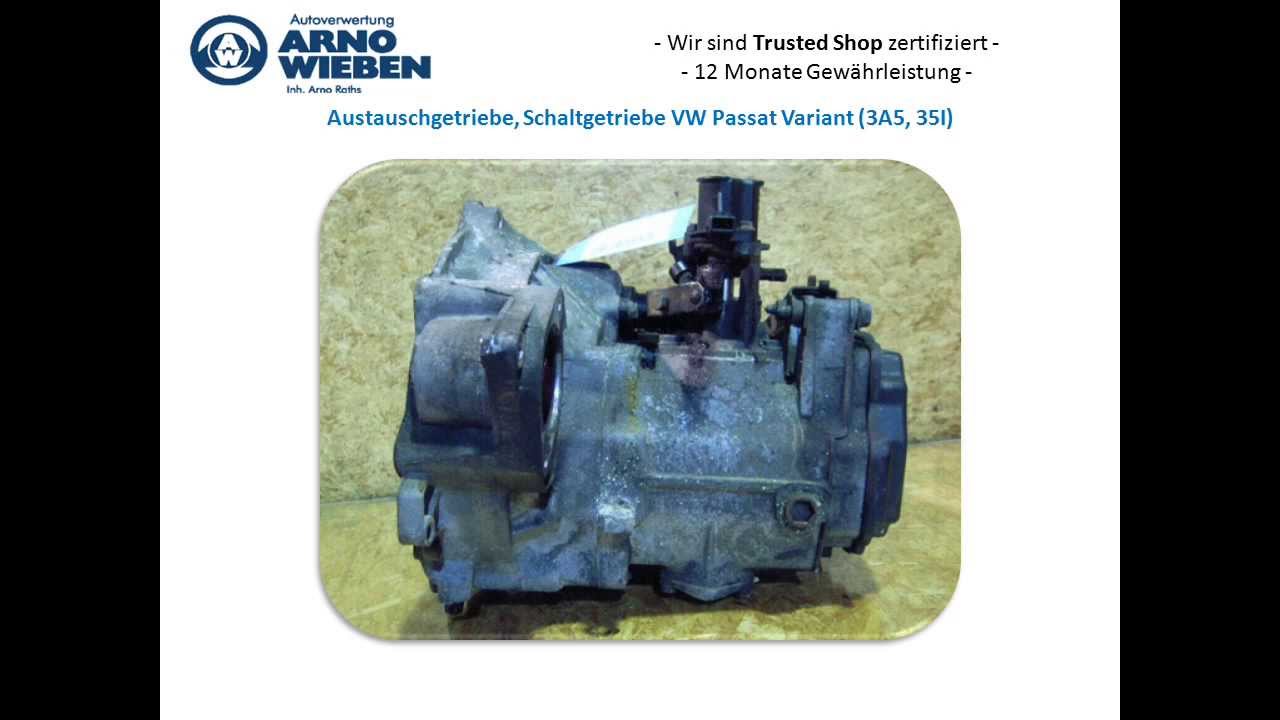 Austauschgetriebe Schaltgetriebe Vw Passat Variant 3a5 35i Youtube