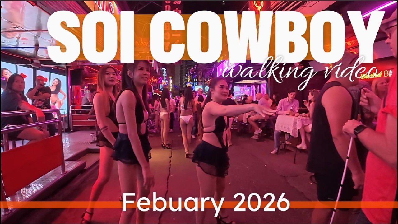 Soi Cowboy 2026 Walking Video NEW / Bangkok Bar Street Thailand