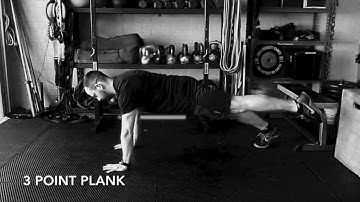 3 Point Plank