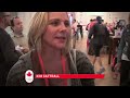 Kim Cattrall visits Canada Olympic House