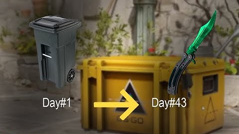 CS2 | Opening 1 Case every DAY until we get a KNIFE - Day 1
