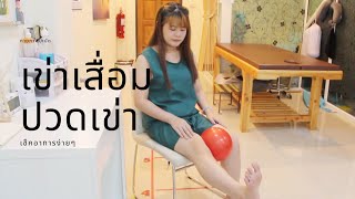 ปวดเข่า เข่าเสื่อม เข่าบวม