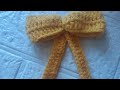 DIY crochet hair Bow
