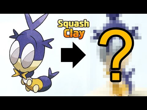 Pokémon Sword &amp;amp; Shield Clay Art: Blipbug!! Bug-type Pokémon (satisfying video)