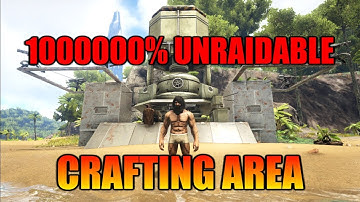 1000000% UNRAIDABLE PVP CRAFTING BASE | ARK SURVIVAL EVOLVED BUILD TUTORIAL