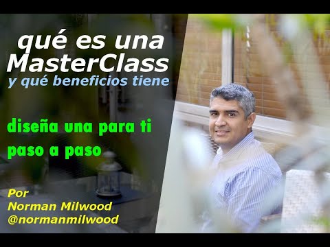 Video: Come Organizzare Una Master Class