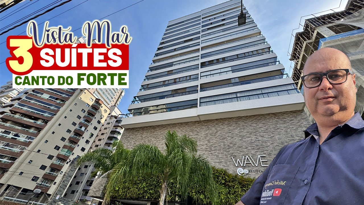 [Indisponível] DSL172 💕 Lindo Apartamento no Canto do Forte em Praia Grande SP. @Michel Camargo - Corretor de Imóveis