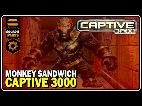 Surviving a Monkey Sandwich in CAPTIVE 3000 is no joke....