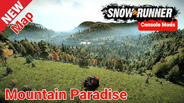 New Map Mountain Paradise In SnowRunner Phase 7 Update