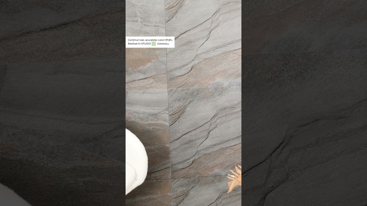 Gresie SLATE GREY F PC 600X1200X8 R SUGAR gri | CeraMall.ro