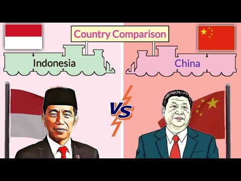 indonesia vs china country comparison | china vs indonesia comparison 2023