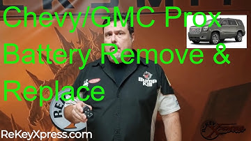 Change Battery on 2015-2019 Yukon Tahoe Suburban Key Fob