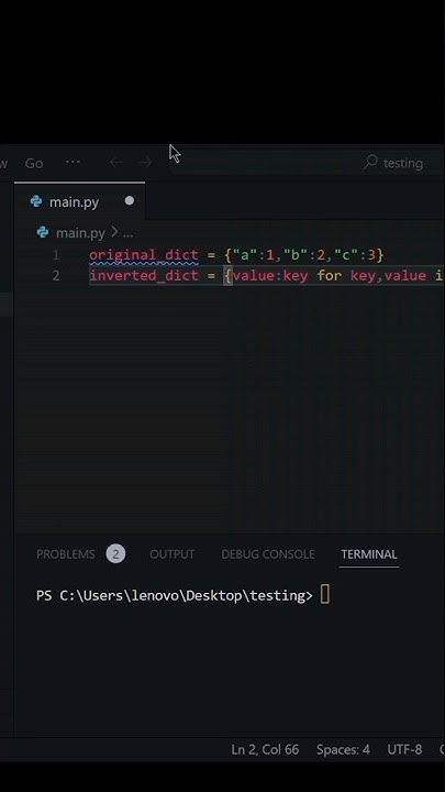 Python trick : invert dictionary 💥💥 - YouTube