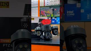 Triple lens solar with hooter #cctv #solarcamera #wirelesscamera #smartcamera #shorts #homecamera