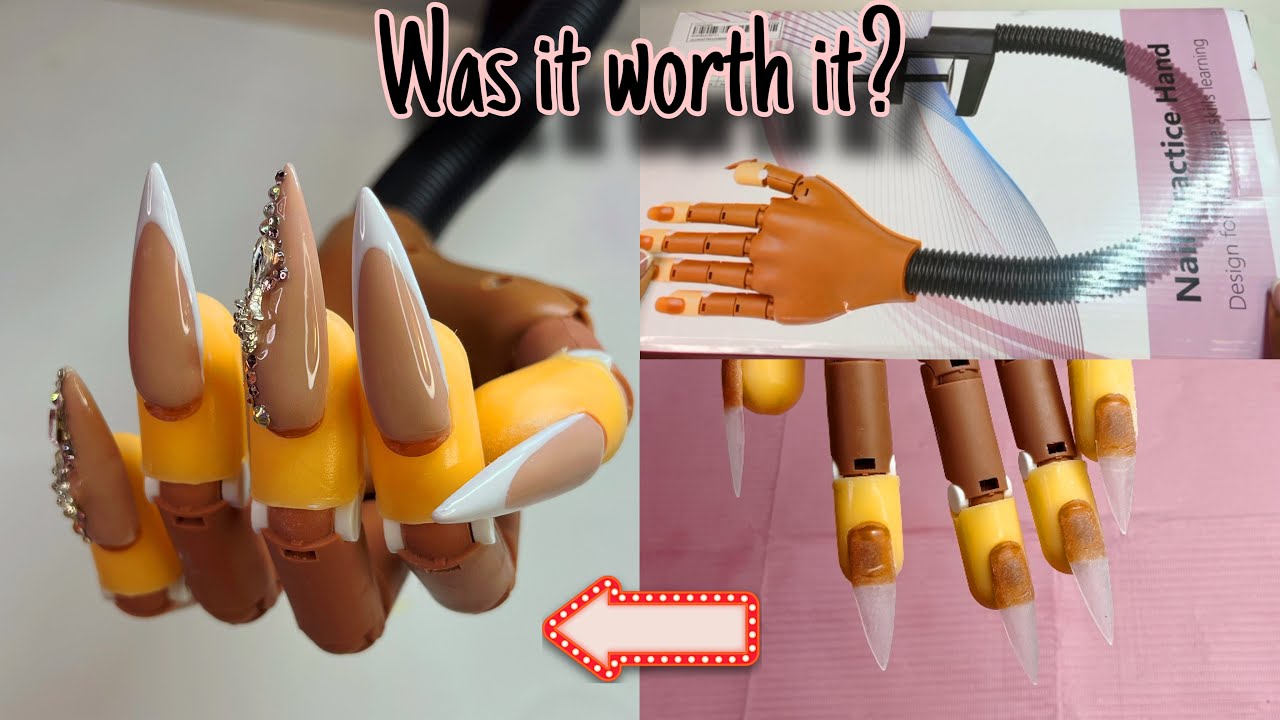 SHEIN PRACTICE HAND REVIEW | DIP POWDER NAILS | Azure Beauty