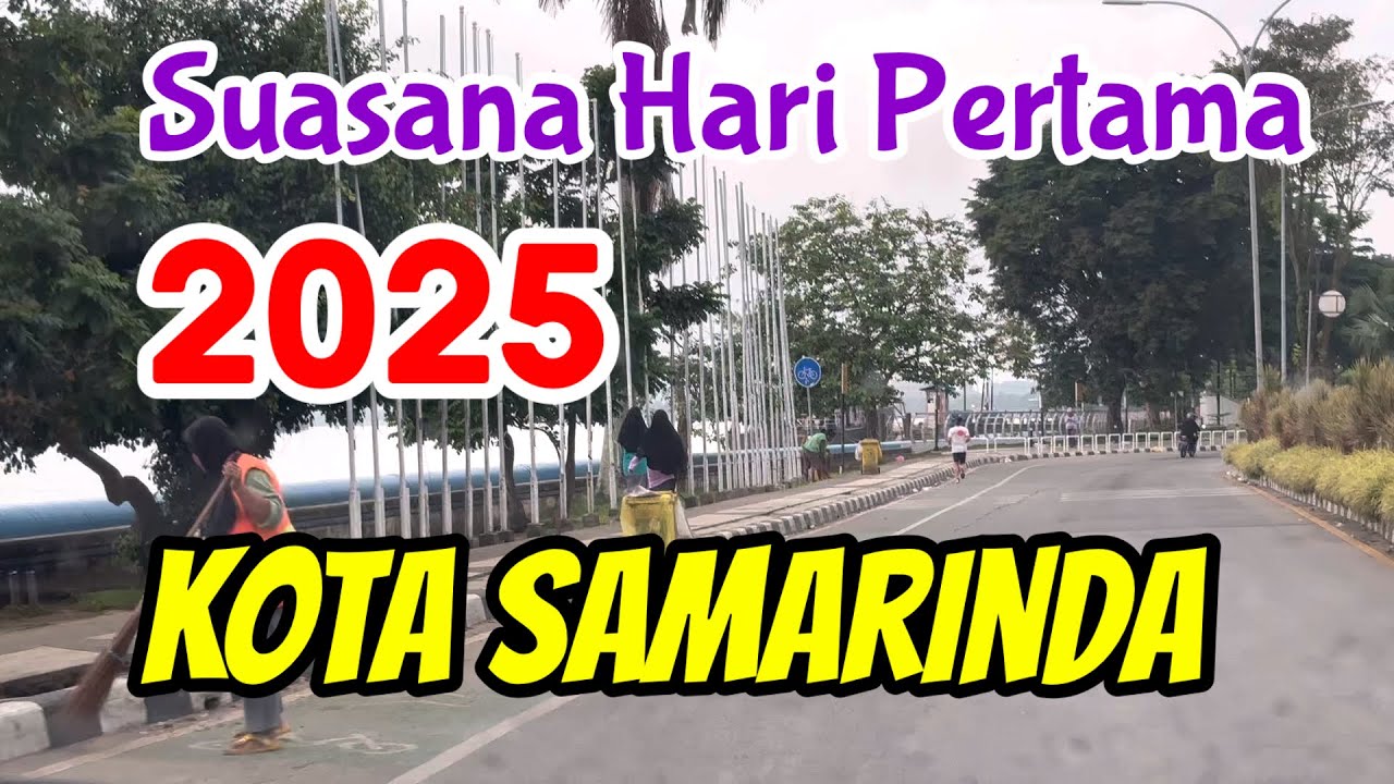 Suasana Hari Pertama 2025 di Samarinda