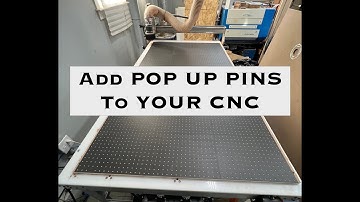Adding Pneumatic Pop Up Pins to My CNC!