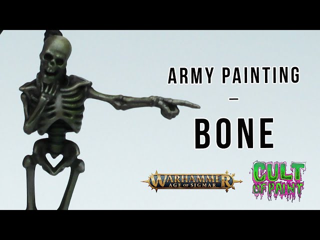 How to Paint Skulls and Bone on Miniatures (3 Easy Steps